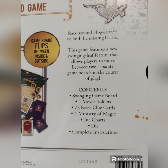 Pressman Harry Potter Magical Beasts Board Game NWOT - Picture 4 of 7